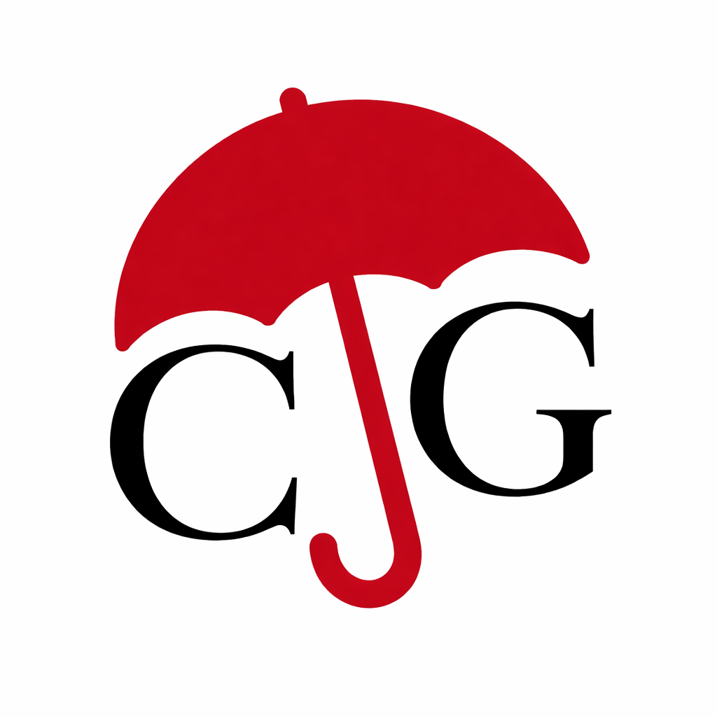 CJG umbrella logo